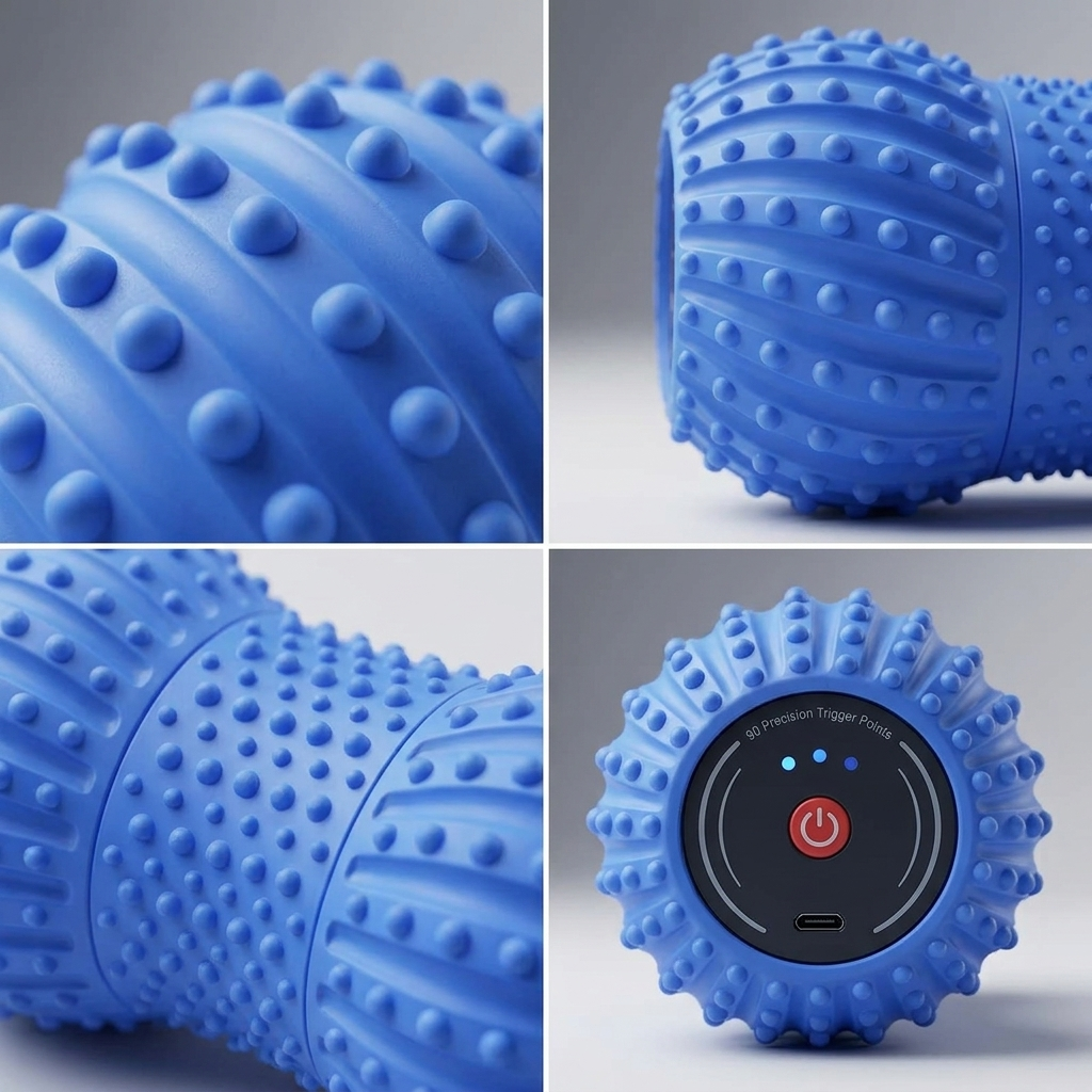 SaviRyx™ PulseRoll Pro for Plantar Fasciitis, Foot & Body Deep Tissue Relief