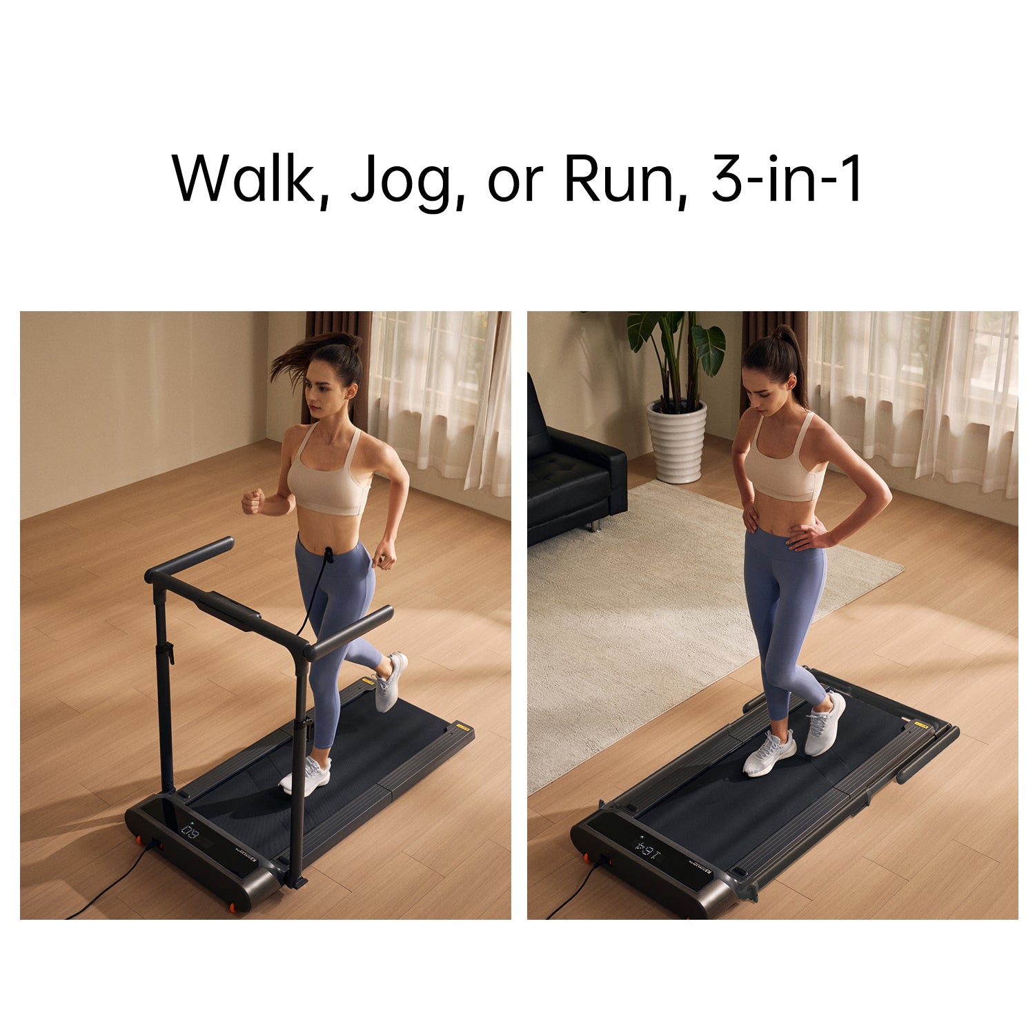 WalkingPad R3 Hybrid+ Foldable Treadmill | Walk, Jog & Work from Home