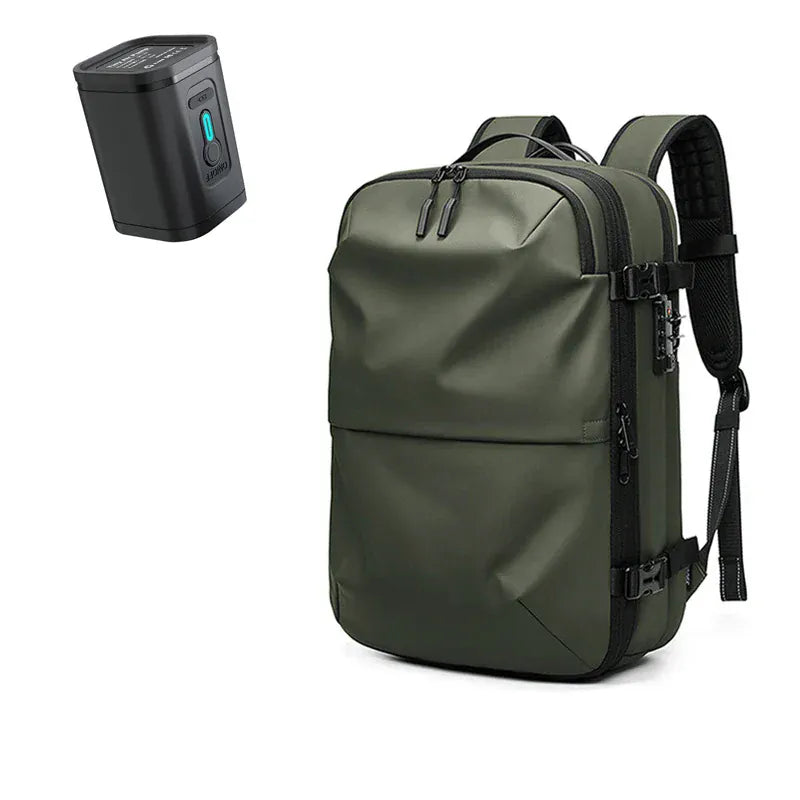 FXJYF™ Vacuum Compression Backpack—TRACKED 48HR DELIVERY (BLACK)