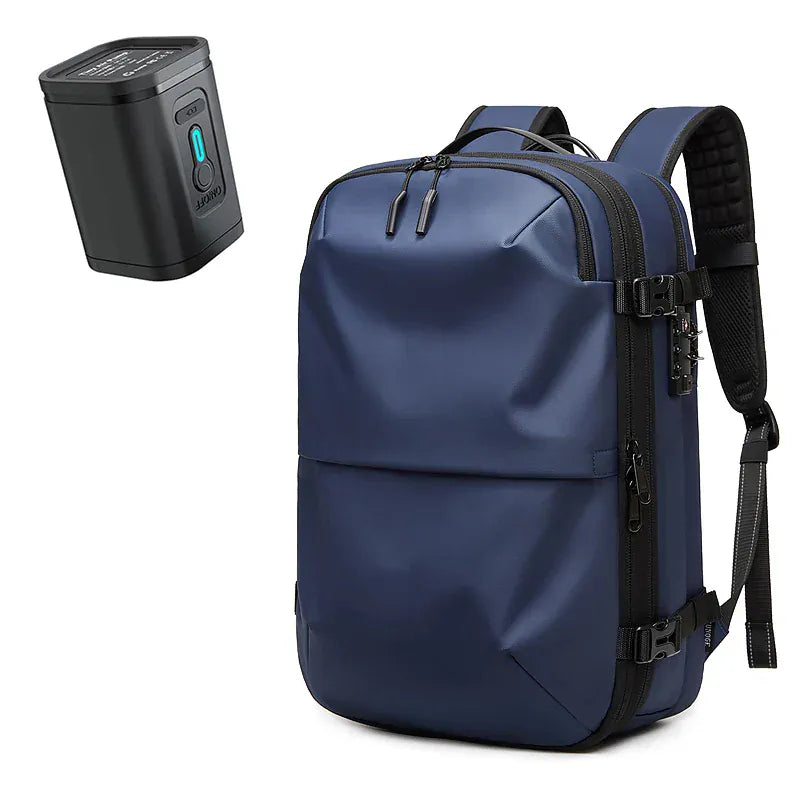 FXJYF™ Vacuum Compression Backpack—TRACKED 48HR DELIVERY (BLACK)