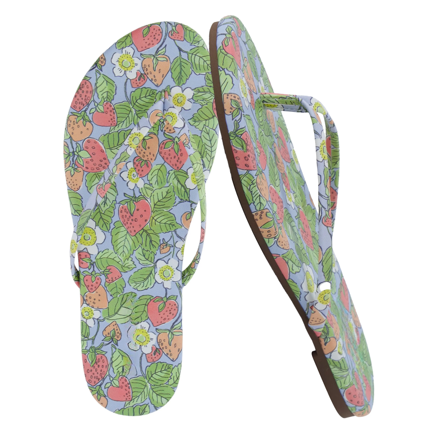 Women's Cushioned Flip Flops | Lightweight Summer Sandals with Soft Footbed for Beach, Travel & Everyday Wear