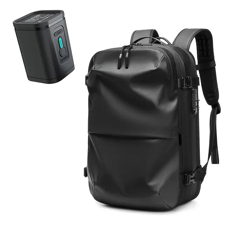 FXJYF™ Vacuum Compression Backpack—TRACKED 48HR DELIVERY (BLACK)