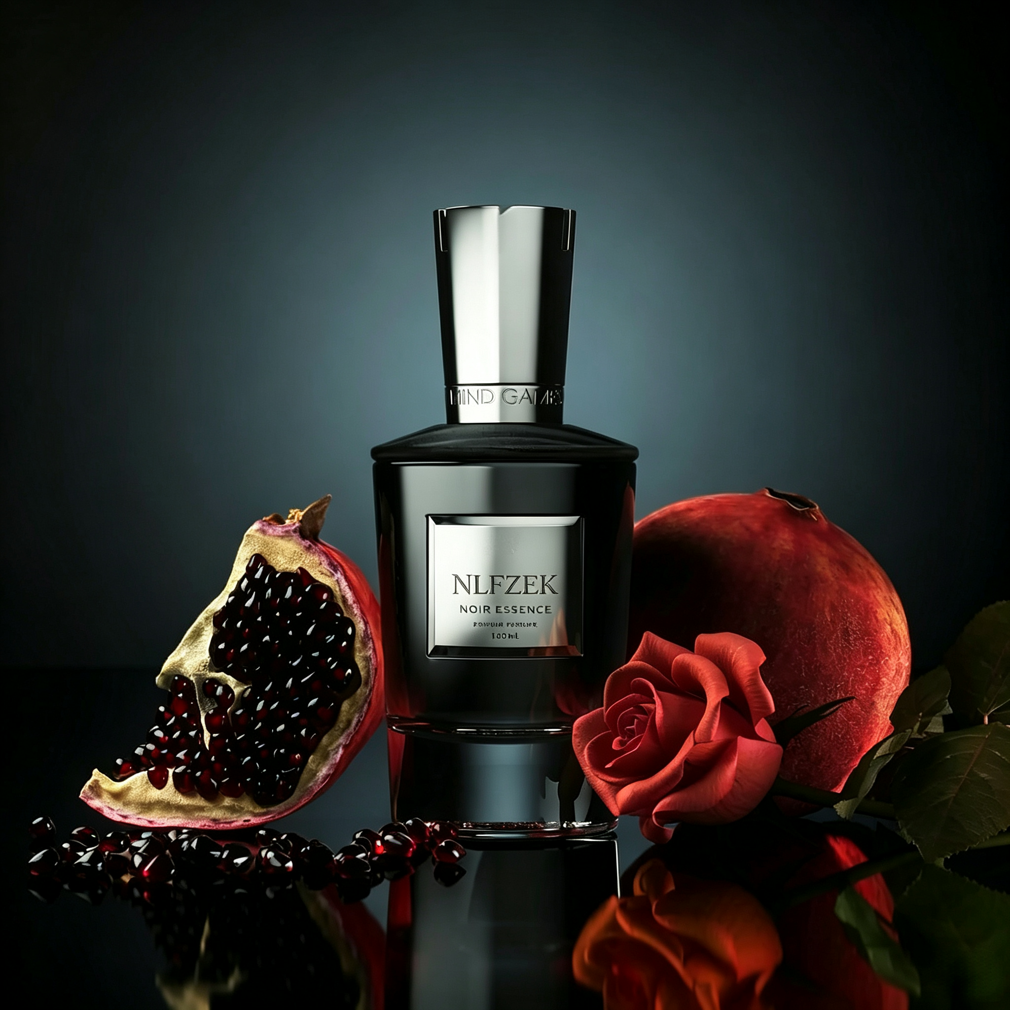 NLFZEK Extrait de Parfum – Fruity Woody Unisex Fragrance with Mandarin, Pomegranate & Patchouli, 100ml