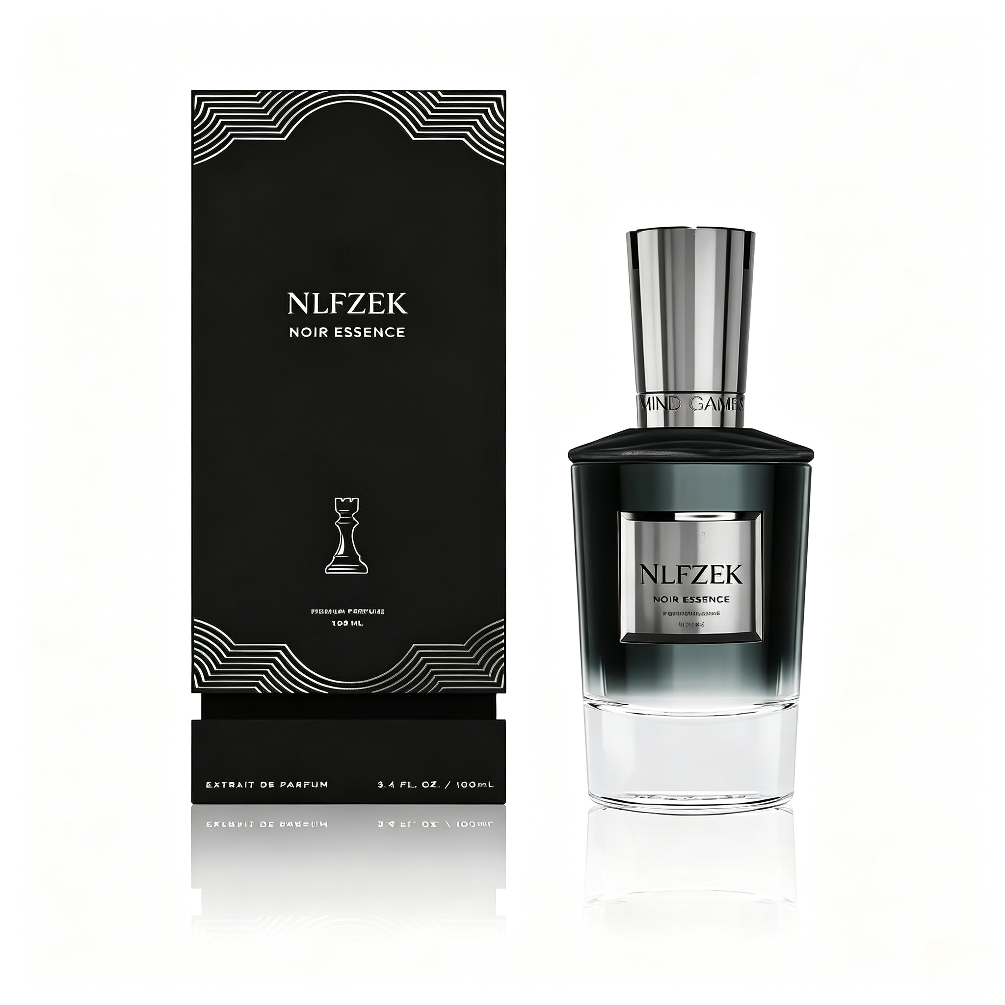 NLFZEK Extrait de Parfum – Fruity Woody Unisex Fragrance with Mandarin, Pomegranate & Patchouli, 100ml