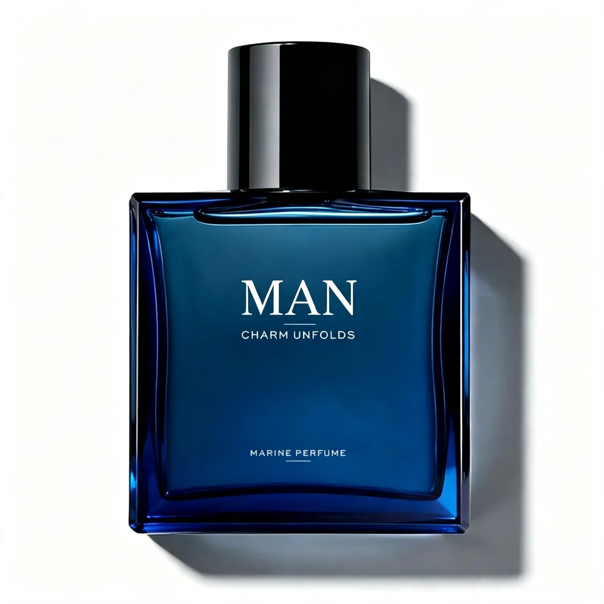 Midnight Marine Men's Perfume | Fresh Ocean-Inspired Eau de Parfum with Long-Lasting Luxury Scent for Everyday Confidence