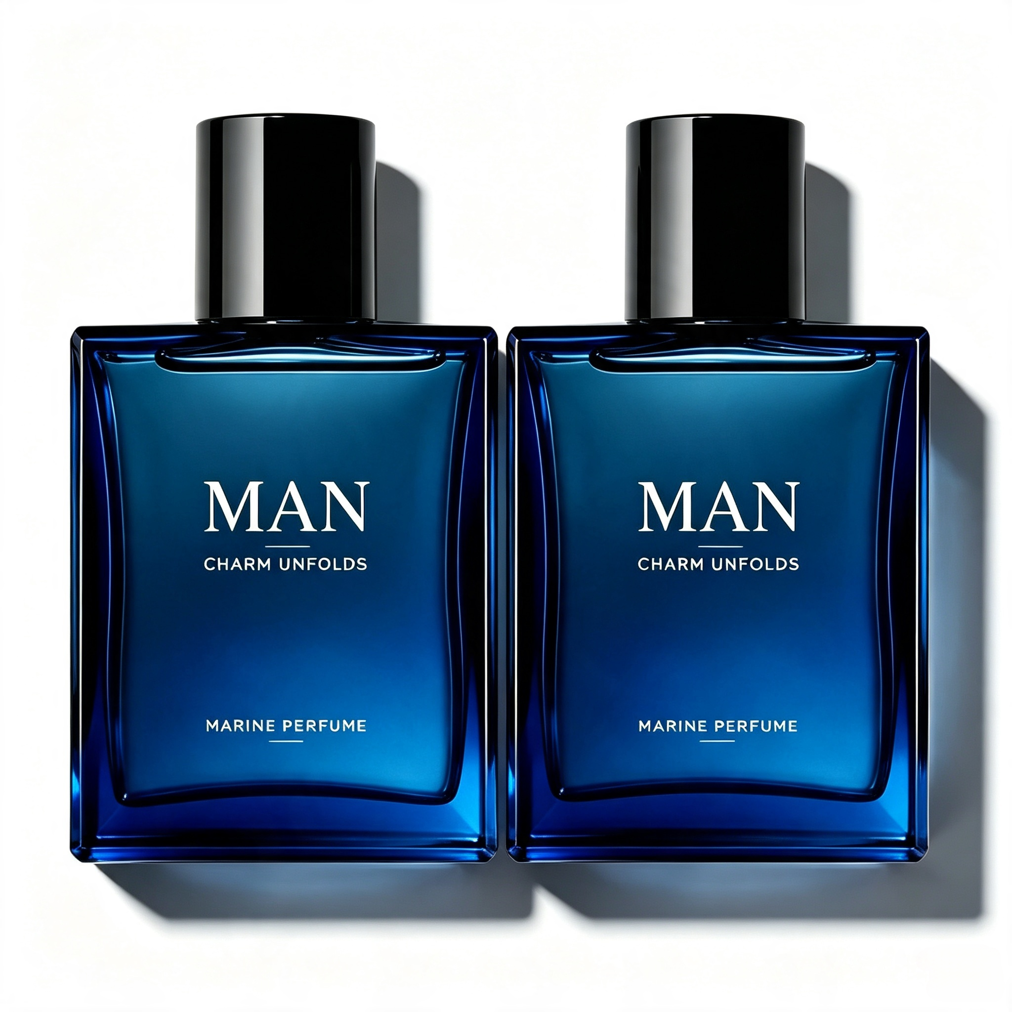 Midnight Marine Men's Perfume | Fresh Ocean-Inspired Eau de Parfum with Long-Lasting Luxury Scent for Everyday Confidence