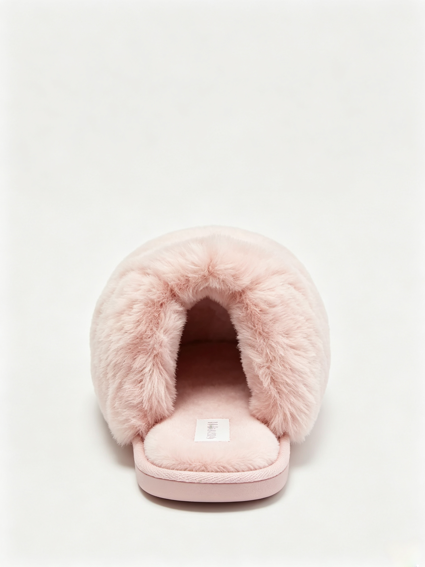 Women's Faux Fur Slippers 2-Pack | Cozy Plush Slip-On House Shoes with Cushioned Footbed