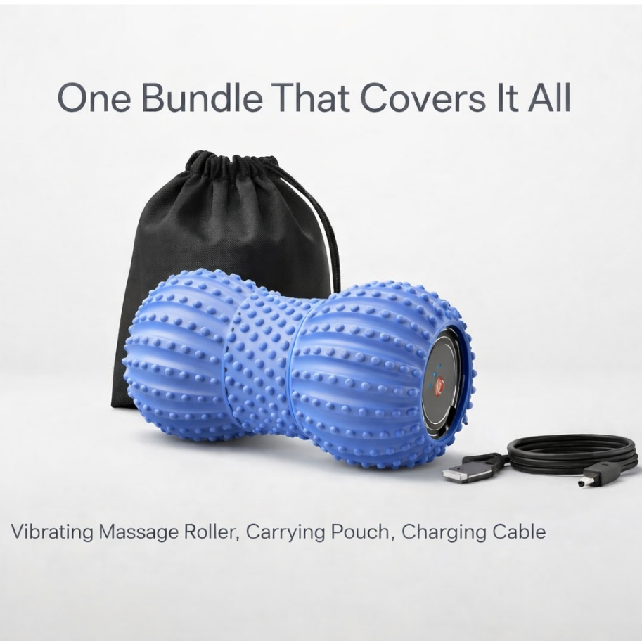 SaviRyx™ PulseRoll Pro for Plantar Fasciitis, Foot & Body Deep Tissue Relief