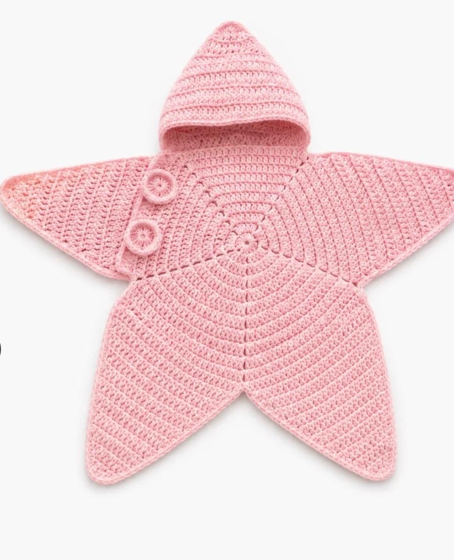 NLFZEK Baby Starfish Outfit – Soft Ocean-Themed Baby Bodysuit & Costume for Photos & Gifts