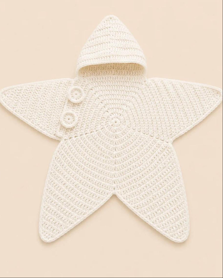 NLFZEK Baby Starfish Outfit – Soft Ocean-Themed Baby Bodysuit & Costume for Photos & Gifts