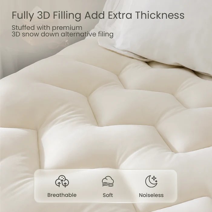 NLFZEK 3D Cooling Mattress Topper