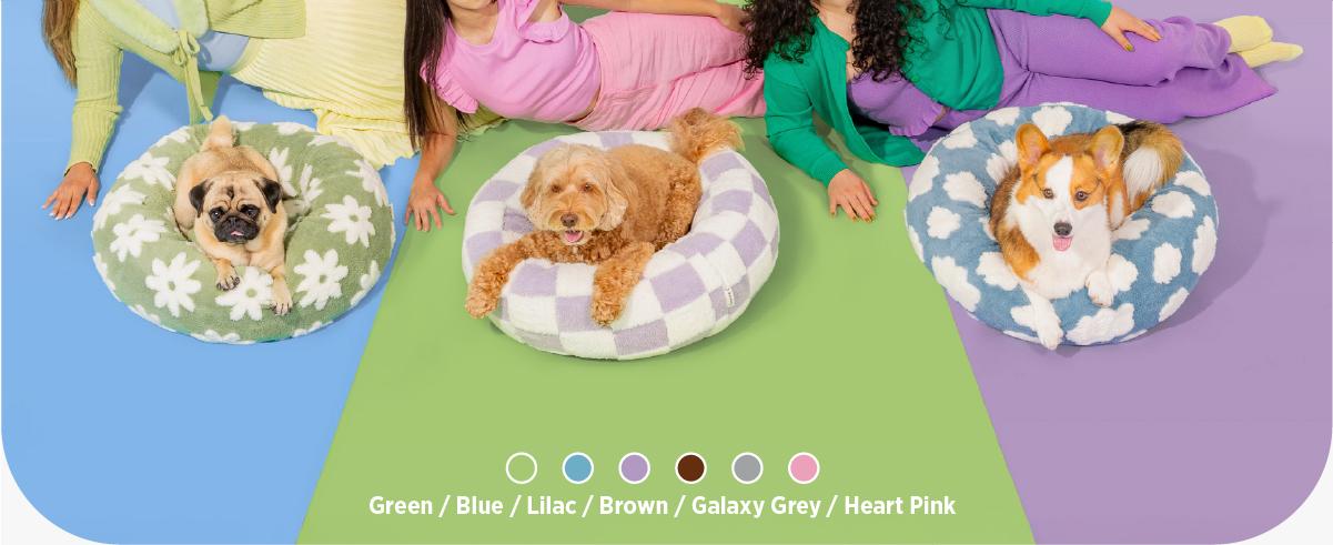 【Up to $20 off】Lesure Soft Donut Bed - Cozy Fluffy Calming Bed for Small/Medium/Large Dogs & Cats, Soft Plush Round Pet Bed for Comfort, Washable, Anti-Slip Bottom, Camas para Perros, Pet Supplies Bedding,Deals For You Days