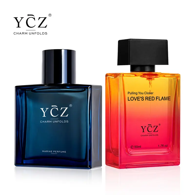 YCZ Fragrance Duo Set – Marine & Passionate Love | 2 Signature Scents, Endless Possibilities