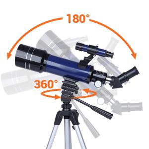 Telescopes for Astronomy Adults 70mm Aperture 400mm Focal Length Refractor Telescope for Beginners Kids Portable with Backpack Tripod Phone Adapter Digital Microscope Lcd Digital Microscope Visual Learning Tools Classroom Supplies