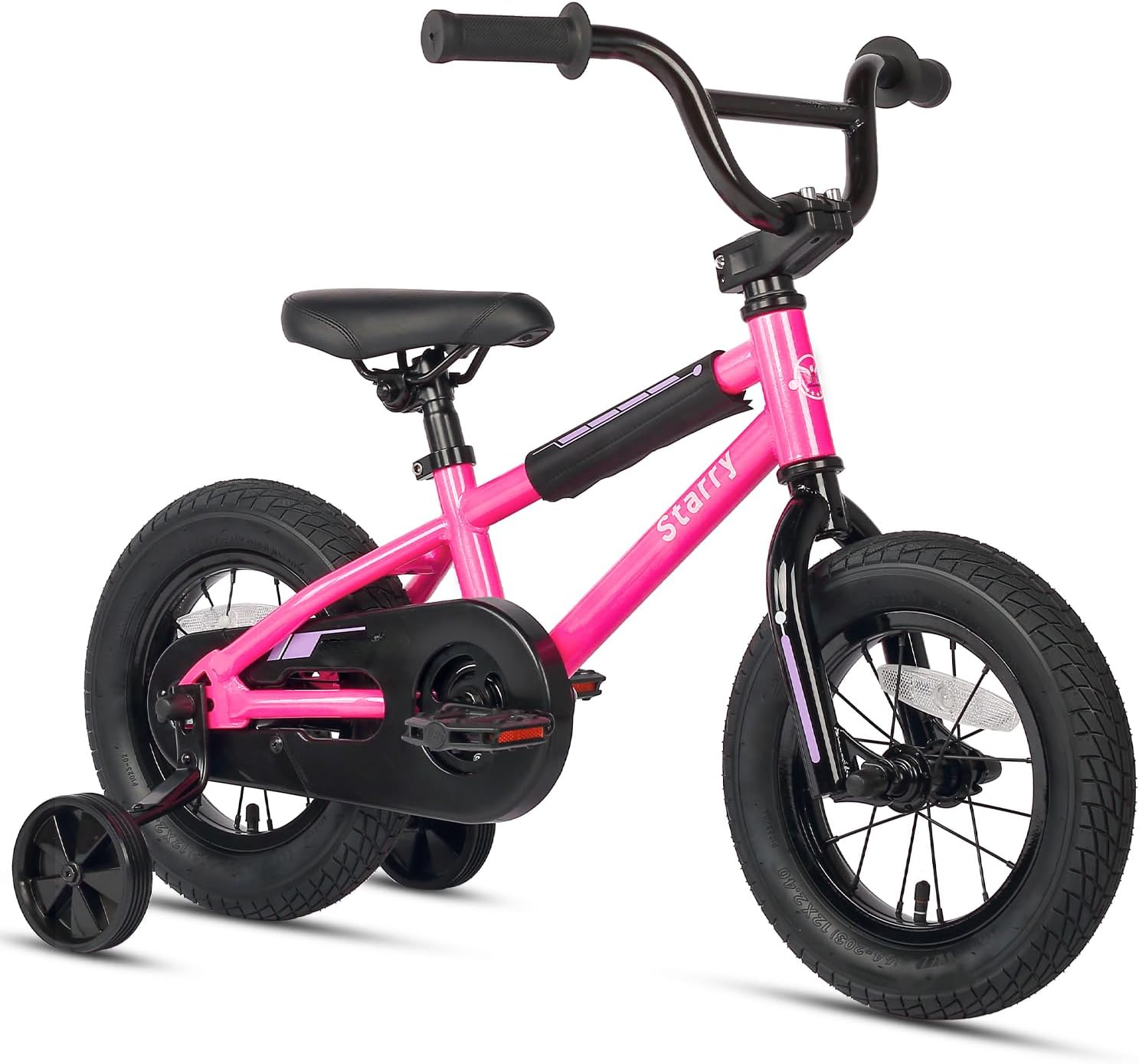 Kids Bike 12-18 Inch | BMX Style Bicycle with Training Wheels, Adjustable Seat & Coaster Brake for Boys & Girls