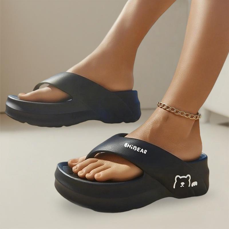 Women's EVA Foam Flip Flop Slides - Cute Comfy Sandals with Soft, Non-Slip, Breathable, Lightweight Soles, Ideal for Beach and Casual Home Use, Sandals For Women