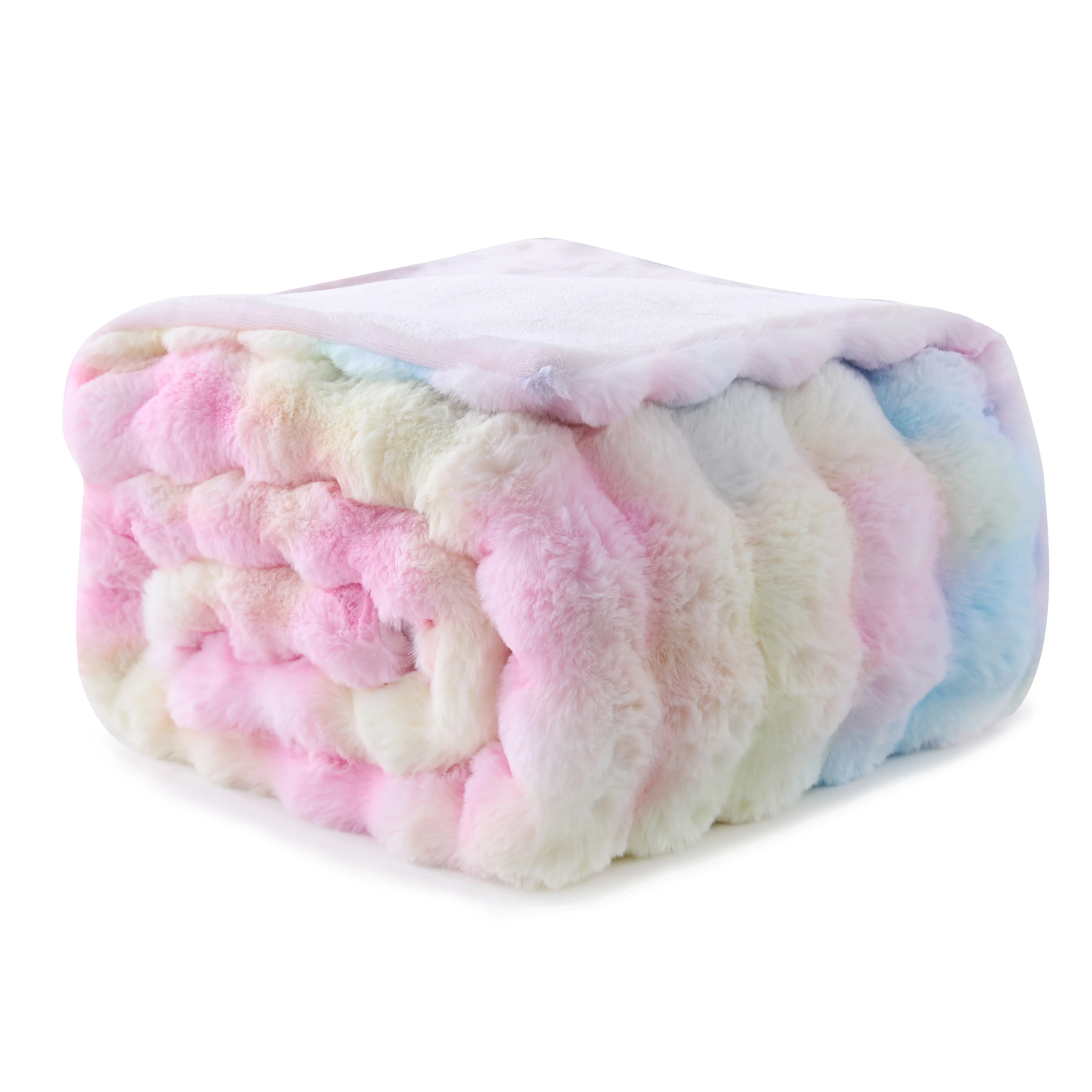 Loisel LuxeBubble Leopard Faux Fur Blanket – Ultra Soft 950GSM Cozy Throw for Sofa, Bed & Home Decor