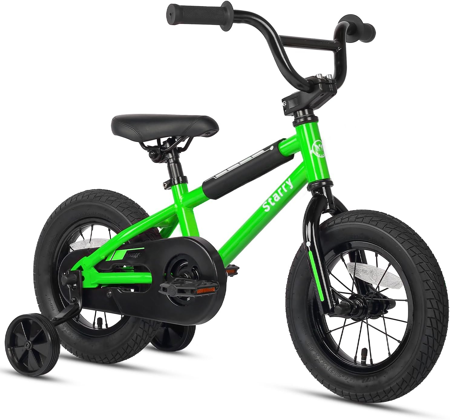 Kids Bike 12-18 Inch | BMX Style Bicycle with Training Wheels, Adjustable Seat & Coaster Brake for Boys & Girls