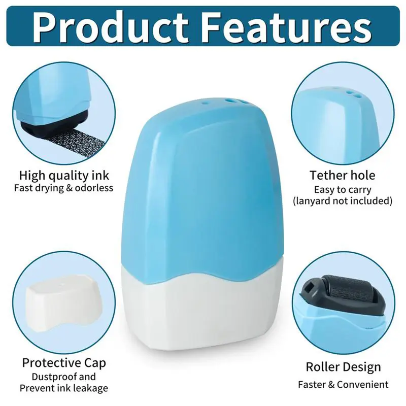 Lotosug Identity Protection Roller Stamp | Hide Personal Information on Mail & Packages