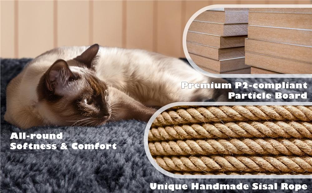 【All Size】Yaheetech 54″ Cat Tree Tower Condo Furniture Scratch Post for Kittens Pet House Play Cat Tower w/ 2 Condos & 2 Dangling Balls & 3 Scratching Posts Multilevel Indoor Cat Tree Tower for Kittens & Small/Medium Cats 【All Size】Yaheetech 54″ Cat Tree Tower Condo Furniture Scratch Post for Kittens Pet House Play Cat Tower w/ 2 Condos & 2 Dangling Balls & 3 Scratching Posts Multilevel Indoor Cat Tree Tower for Kittens & Small/Medium Cats