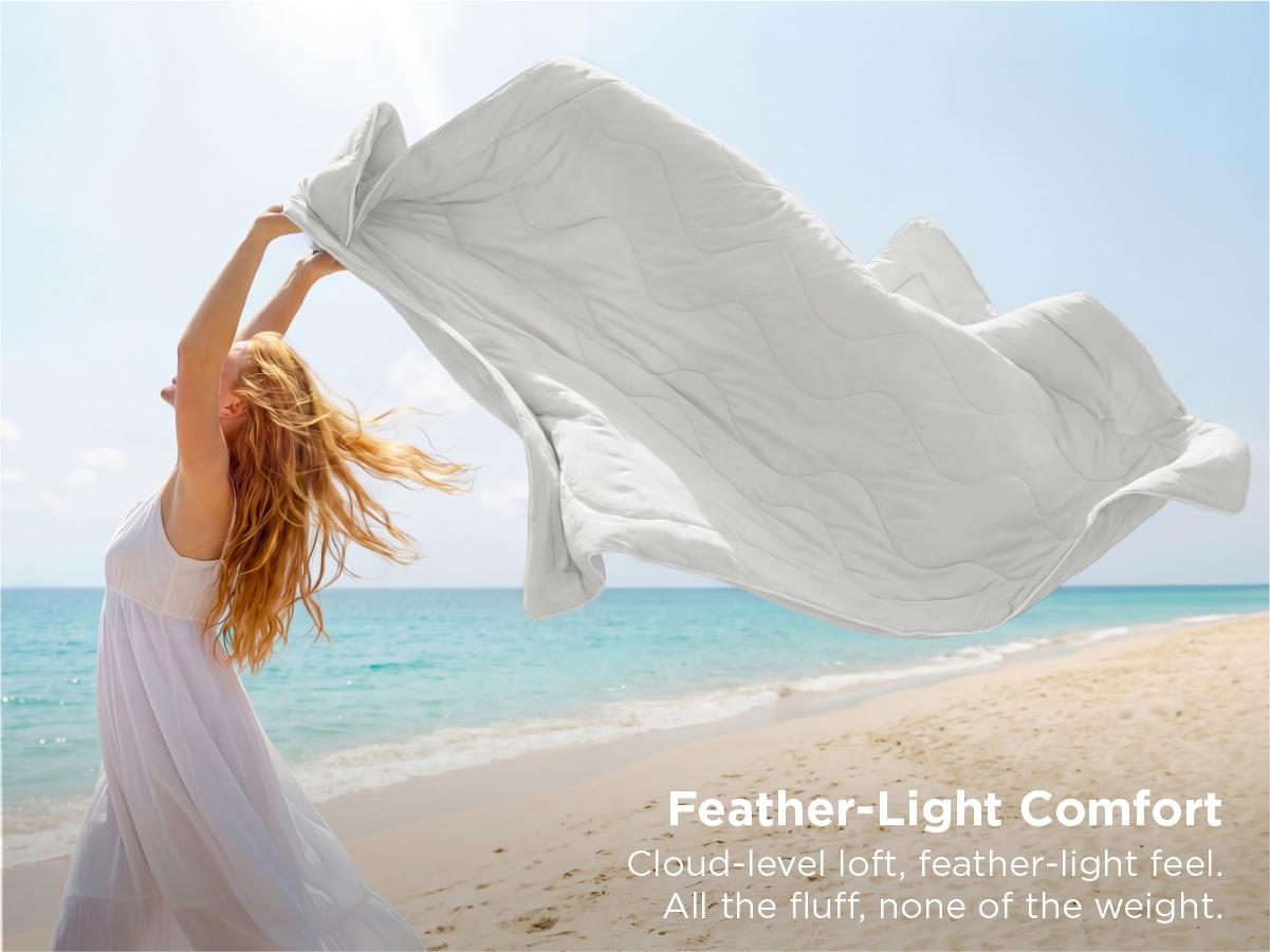 【backtoschool】Bedsure Summer Cooling Comforter for Hot Sleepers ,Ice Cream Blanket,Breathable Oversized  Design, Lightweight, RayonDerived from Bamboo, Comfy Bedding,  Gifts,  Teenage Bedroom Accessories, Cooling Blanket, Bedroom Decor