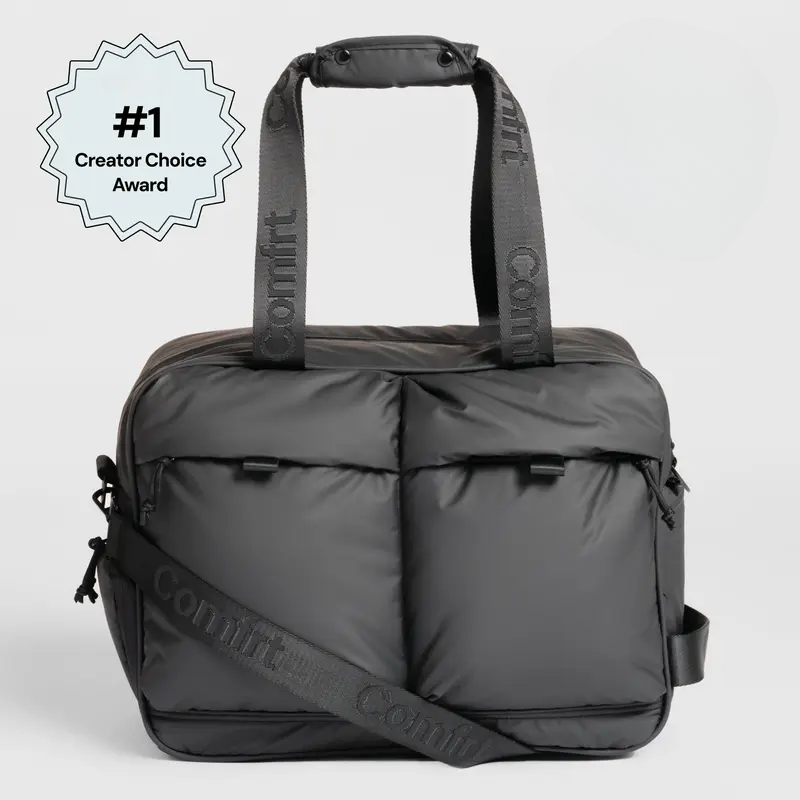 Comfrt Anywhere Bag | Carry-On Travel Duffel with Shoe Compartment & Smart Storage
