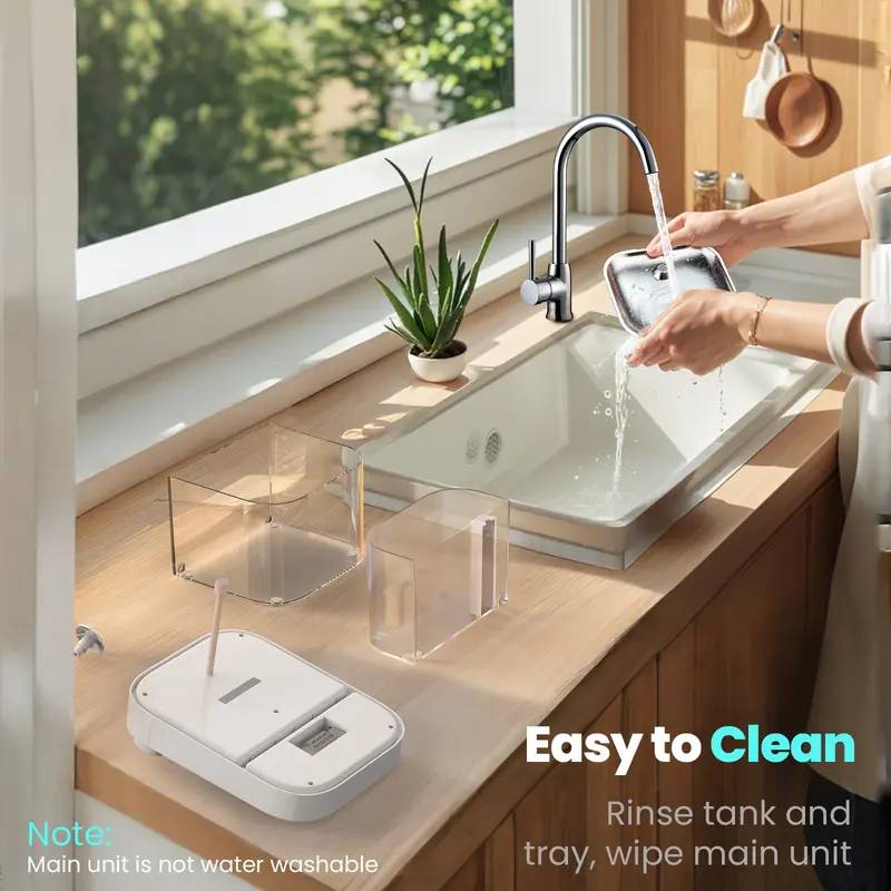 HAPAW Smart Cat Water Fountain | Filter-Free, Clean & Waste Water Separation, APP Control
