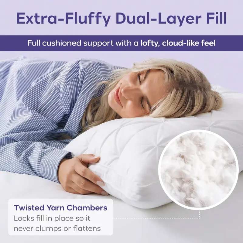 Loisel CloudPloof Pillow – The Fluffy Pillow That Feels Like Sleeping on a Cloud