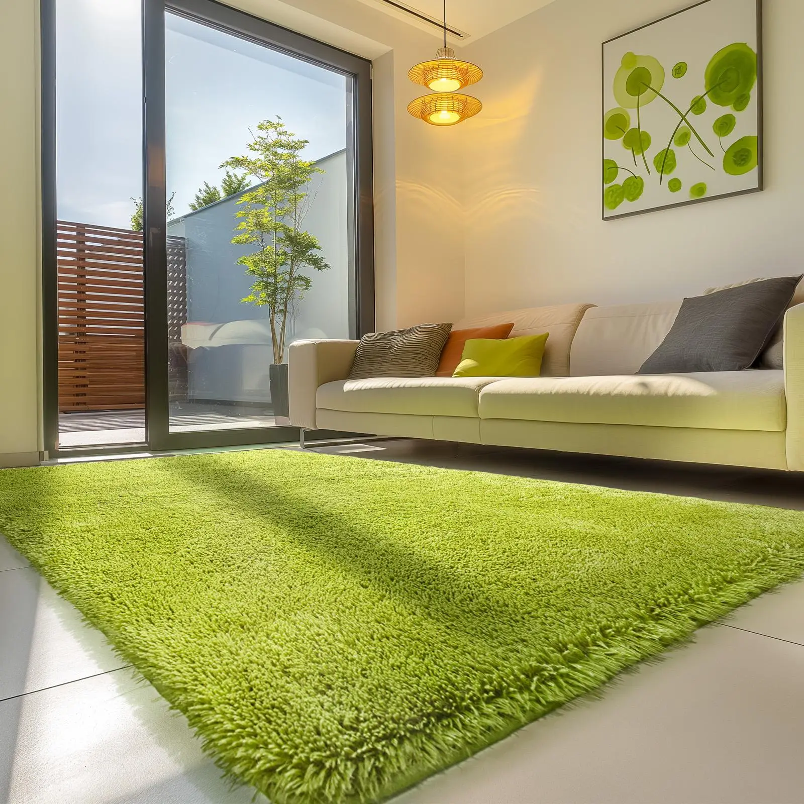 Cloud-Like Fluffy Rug | Super Soft Plush Carpet for Bedroom, Living Room & Cozy Spaces