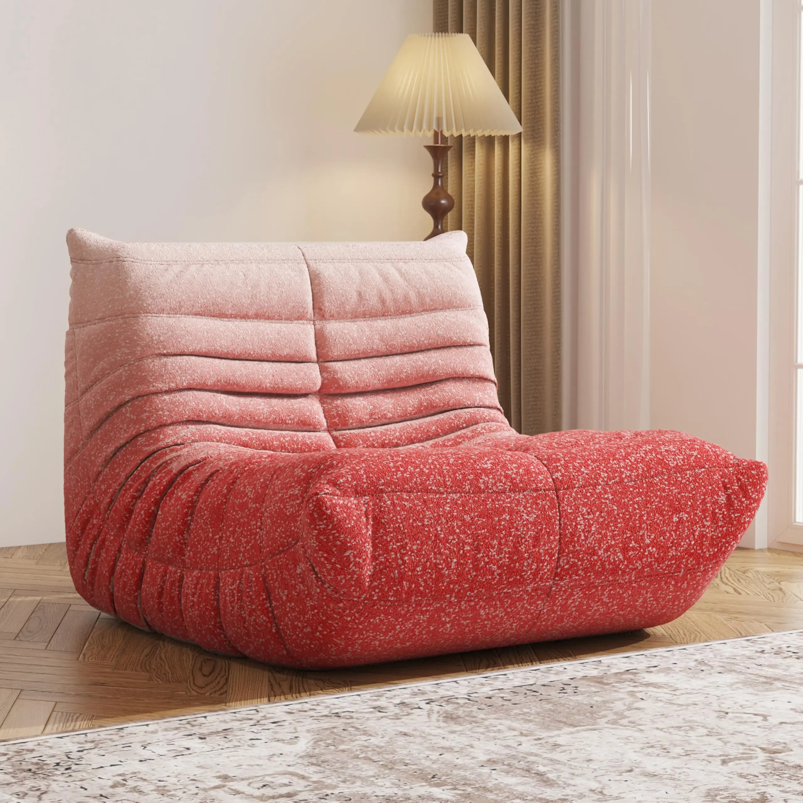 Loisel CloudNest Bean Bag Sofa – Ultra Soft Memory Foam Lounge Chair for Living Room, Bedroom & Home Office