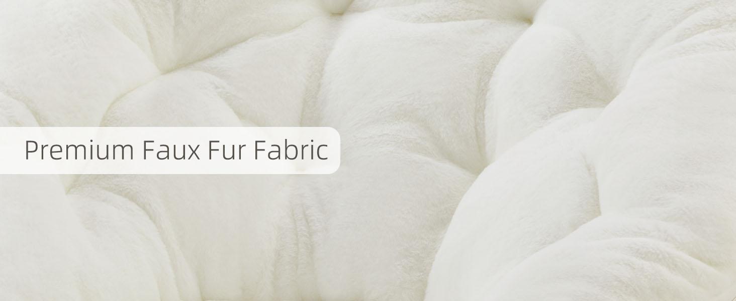 Cozy Saucer Chairs Faux Fur Living Room Reading Lounge Furniture Folding Comfy with Soft Thick Padded Seat Metal Frame Modern Style for Bedroom Home Cozy Saucer Chairs Faux Fur Living Room Reading Lounge Furniture Folding Comfy with Soft Thick Padded Seat Metal Frame Modern Style for Bedroom Home