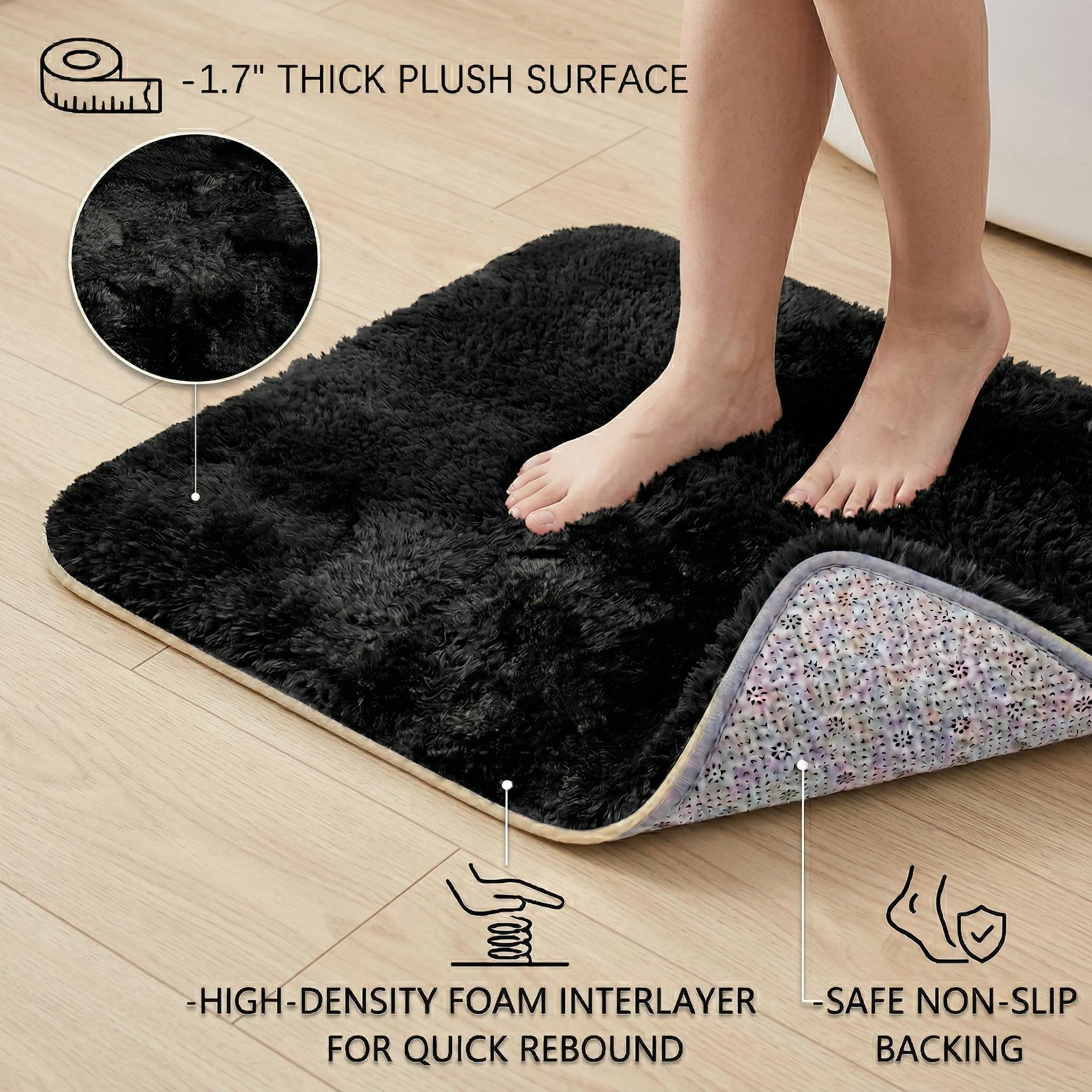 Viral Fluffy Rug for Living Room Insop,Soft Large Size Cloud Area Rugs,Shaggy Tie-Dye Non-Slip Soild Carpet for Bedroom, New Year Home Decor Upgrad,back to school,dorm essentials,home essentials