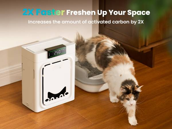 oneisall air purifiers for home pets, 3-in-1 Washable HEPA Filter, Dual-Sided Filter with 200g Activated Carbon, Pet-Friendly Design &ndash; Pet Lock, Allergen Relief & Odor Removal Summervibes Petlovers summerwins