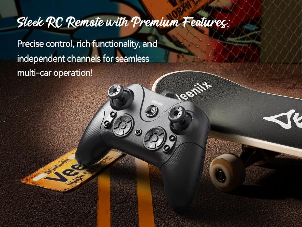 Veeniix V997 RC Storm Monster Truck, RC Car with Programming, 120Mins Play Time, Drift Car, Monster Trucks for Boys Age 14, Educational Toy, for Kids