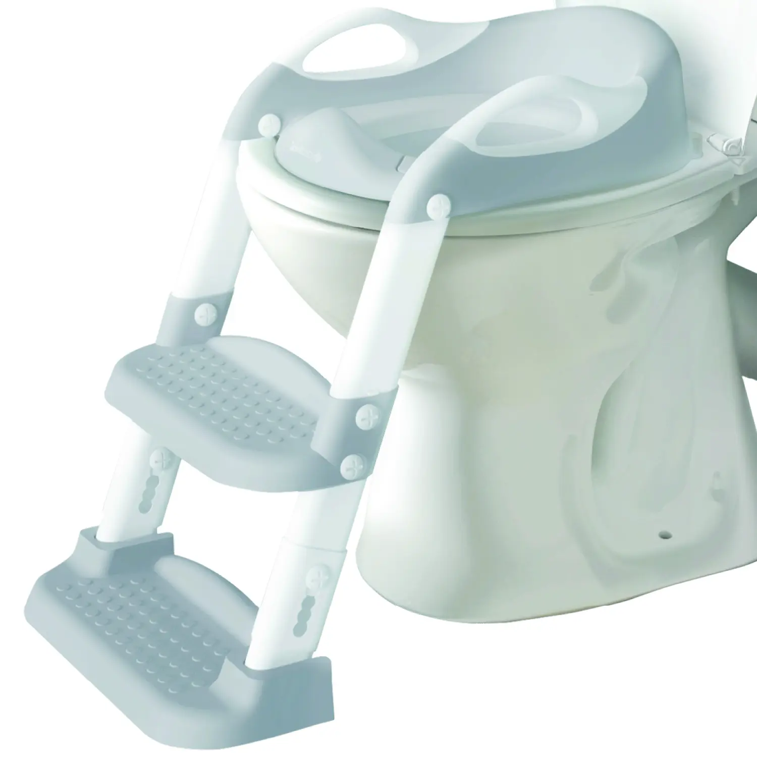 Jool Baby NAPPA Award Potty Training Seat 2 Step Ladder, Foldable Adjustable Toilet Seat with Splash Guard for Toddlers