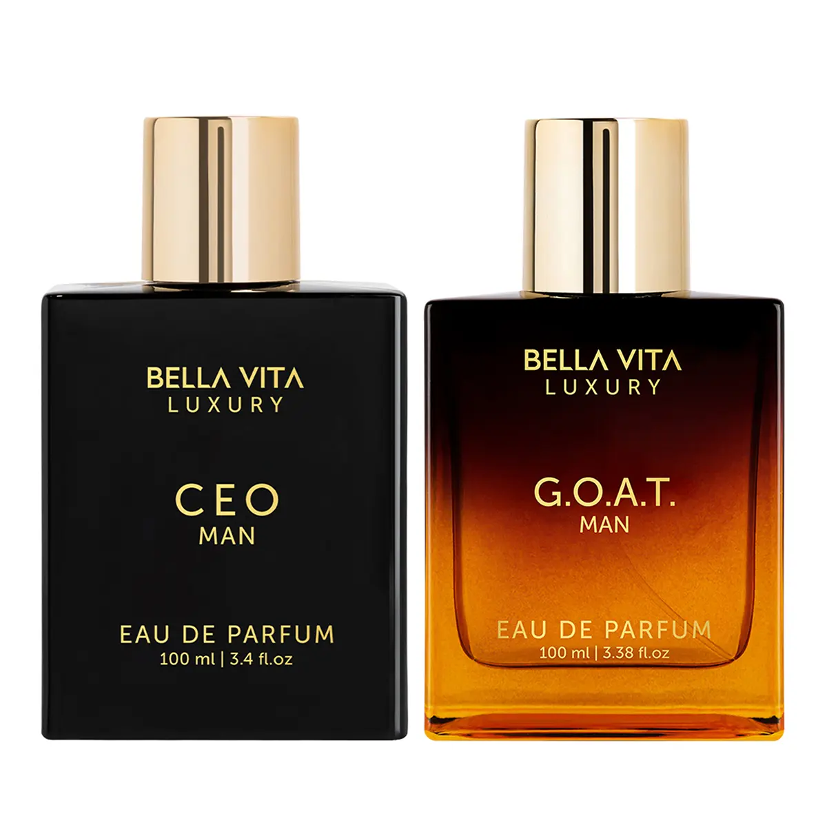 CEO Man & G.O.A.T. Man Fragrance Duo – 2 Premium Eau de Parfums for Men