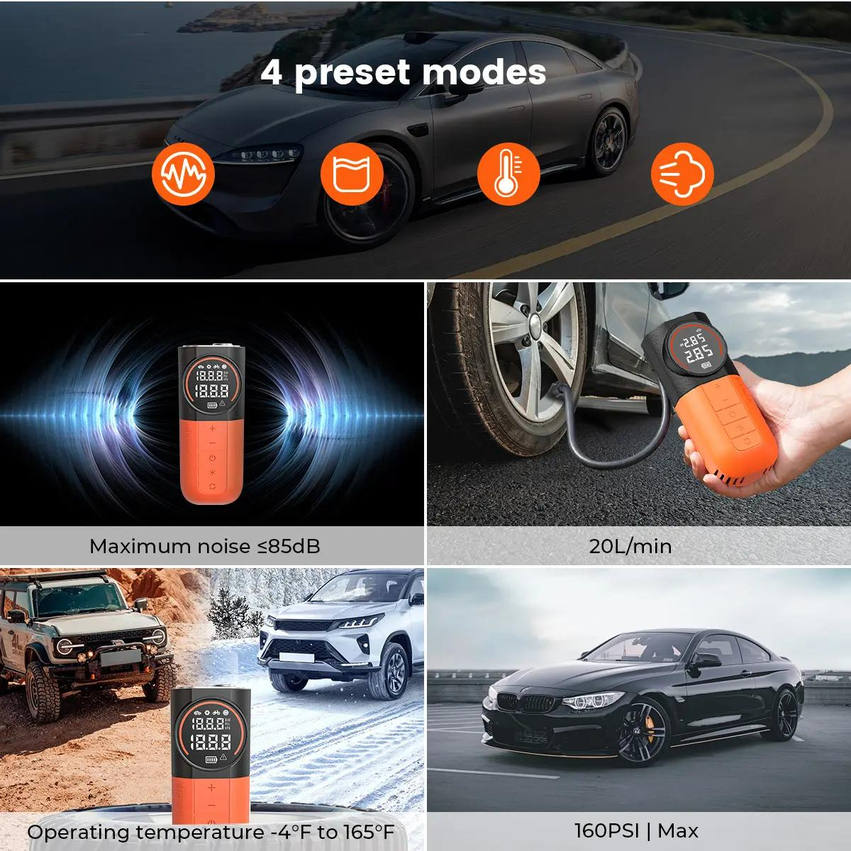 FXJYF S1: The 160PSI Tire Inflator That Fills Tires Faster Than Any Compressor