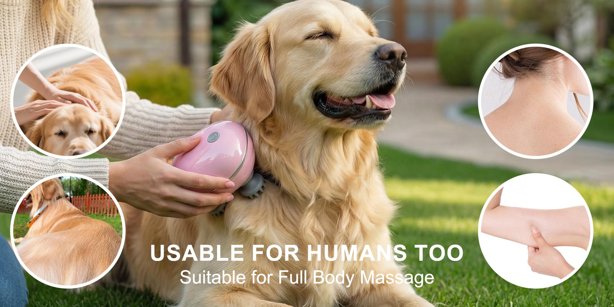Geoorood Pet Head Electric Massager: lmitate Human Fingers for Cats & Dogs, Massager Brush Relieve Anxiety, Pet interactive massage machine Toy , Grooming Supplies#DealsforYouDays #SummerWins Geoorood Pet Head Electric Massager: lmitate Human Fingers for Cats & Dogs, Massager Brush Relieve Anxiety, Pet interactive massage machine Toy , Grooming Supplies#DealsforYouDays #SummerWins