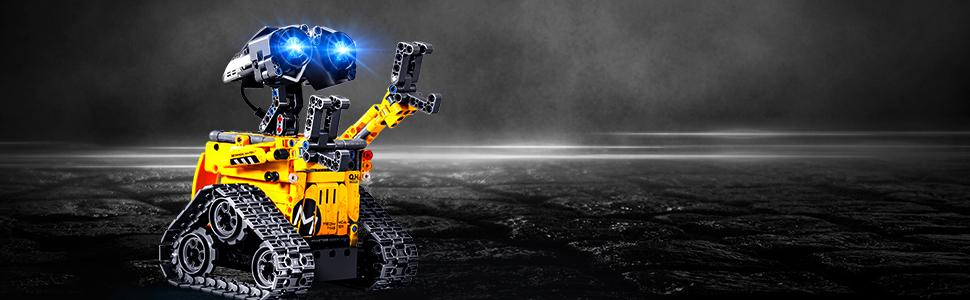 INSOON 5-in-1 Robot Building Set, RC Wall Robot/Engineer Robot/Mech Dinosaur, Remote & APP Controlled STEM Toys for Boys & Girls 6-12 (520 Pcs) INSOON 5-in-1 Robot Building Set, RC Wall Robot/Engineer Robot/Mech Dinosaur, Remote & APP Controlled STEM Toys for Boys & Girls 6-12 (520 Pcs)