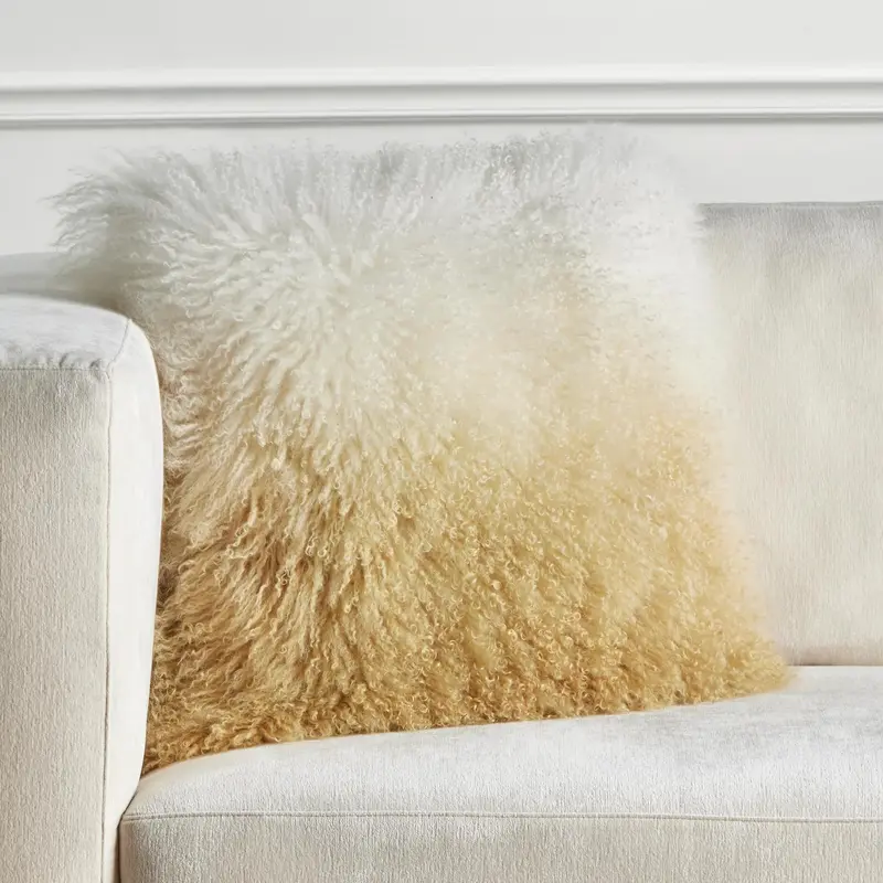 Luxury Faux Fur Pillow | Soft Plush Decorative Cushion for Sofa, Bed & Home Decor