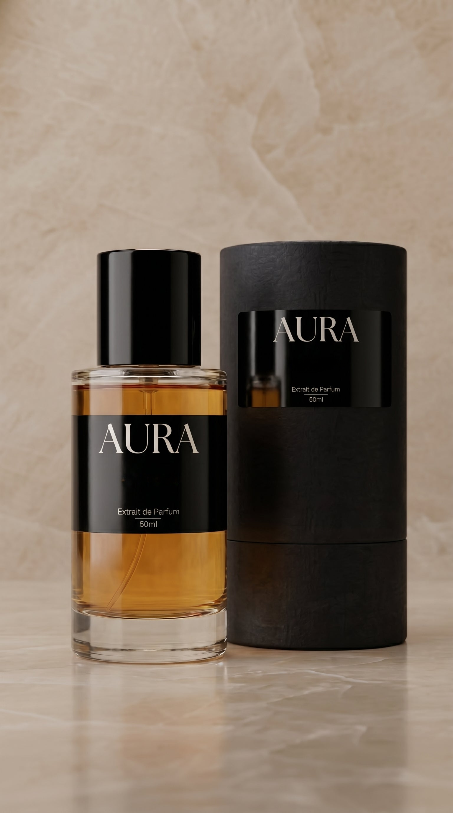 Warm Woody Gourmand Extrait de Parfum – Unisex Long-Lasting Fragrance with Cognac, Cinnamon & Vanilla