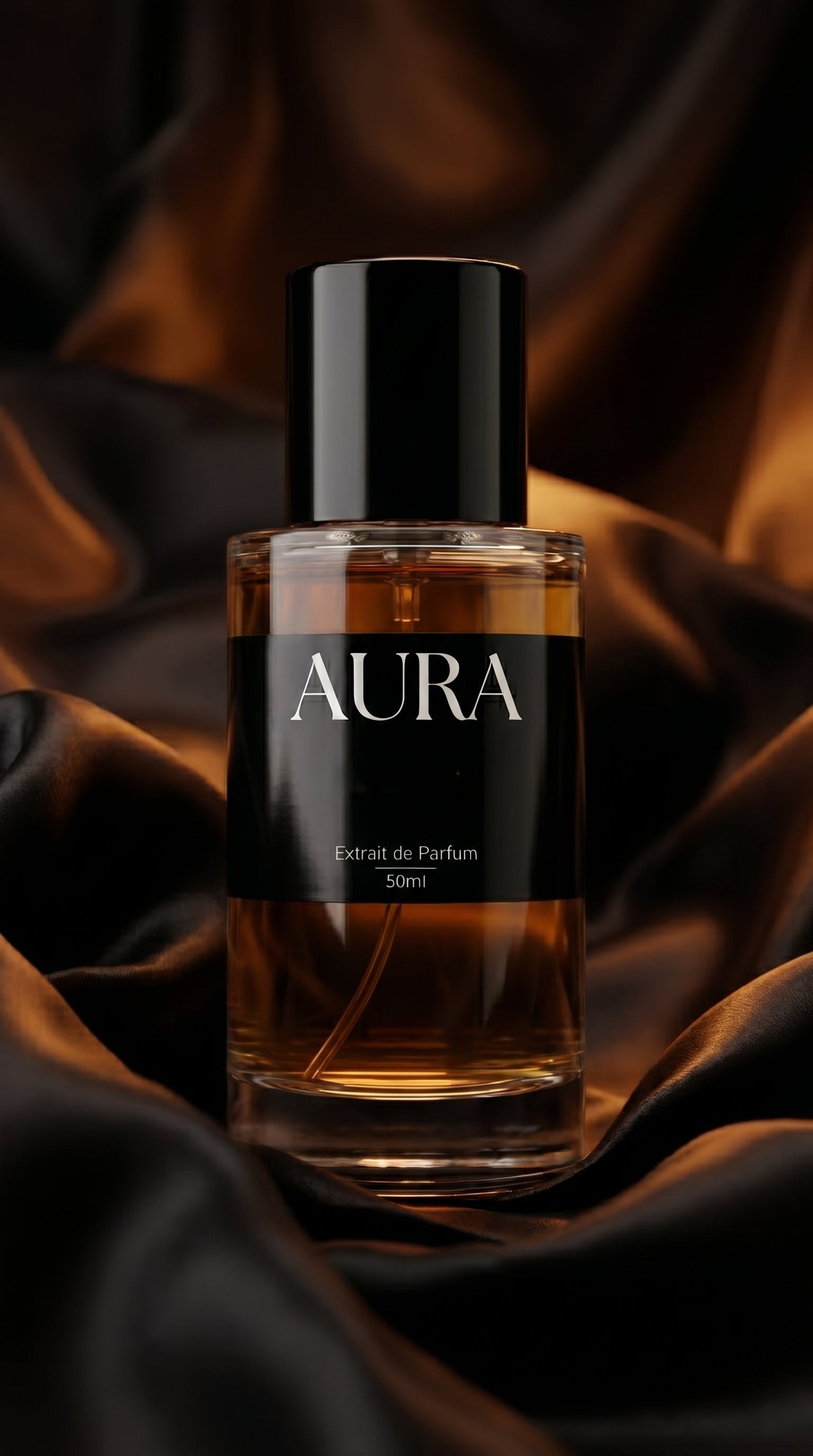 Warm Woody Gourmand Extrait de Parfum – Unisex Long-Lasting Fragrance with Cognac, Cinnamon & Vanilla