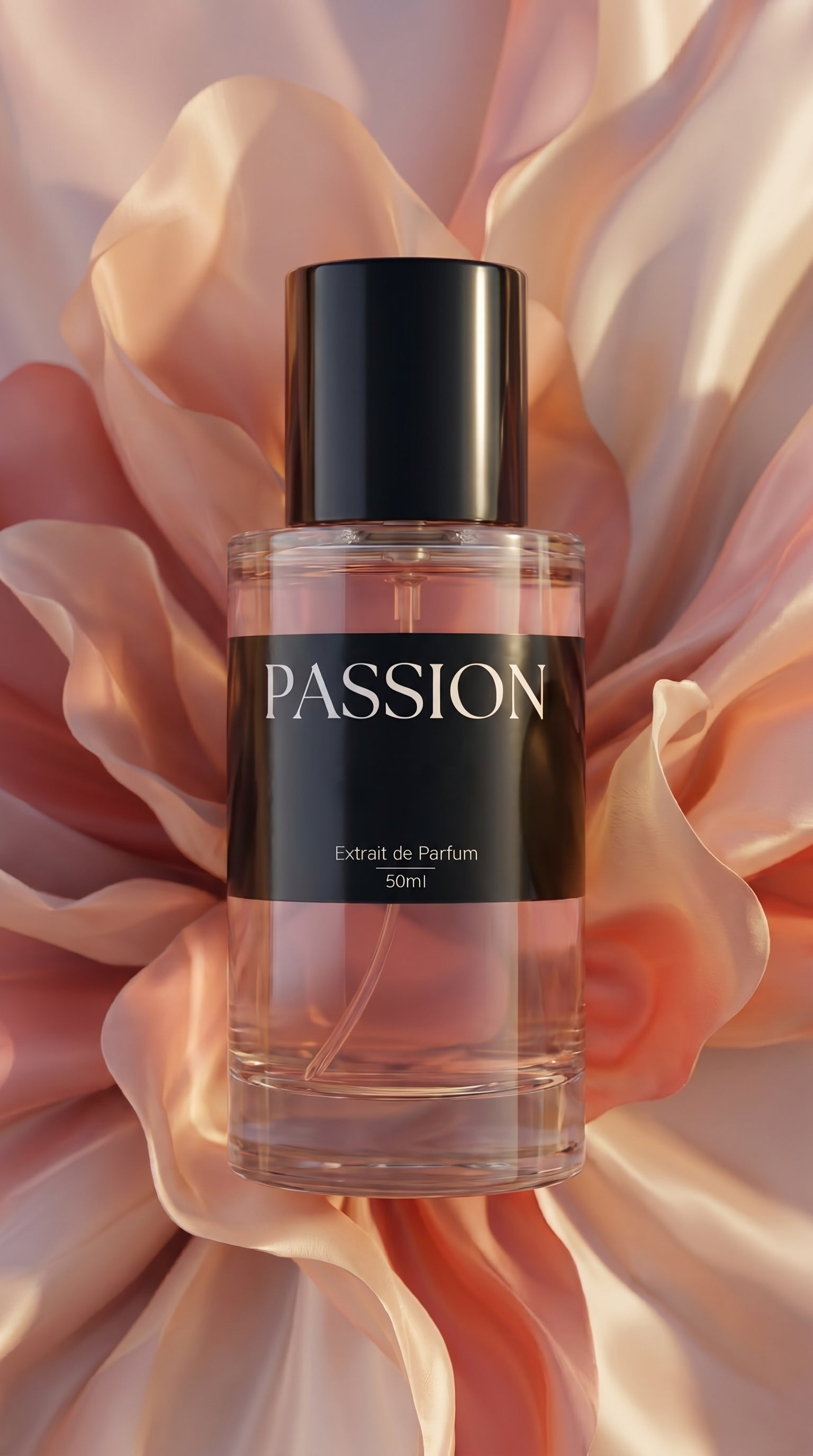 Unisex Floral Extrait de Parfum – Hibiscus, Rose & Vanilla Scent with Musk, Long-Lasting Fragrance