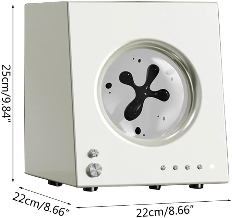 NLFZEK Magnetic Fluid Bluetooth Speaker | 50W Stereo Sound with Rhythm-Synced Visual Effects