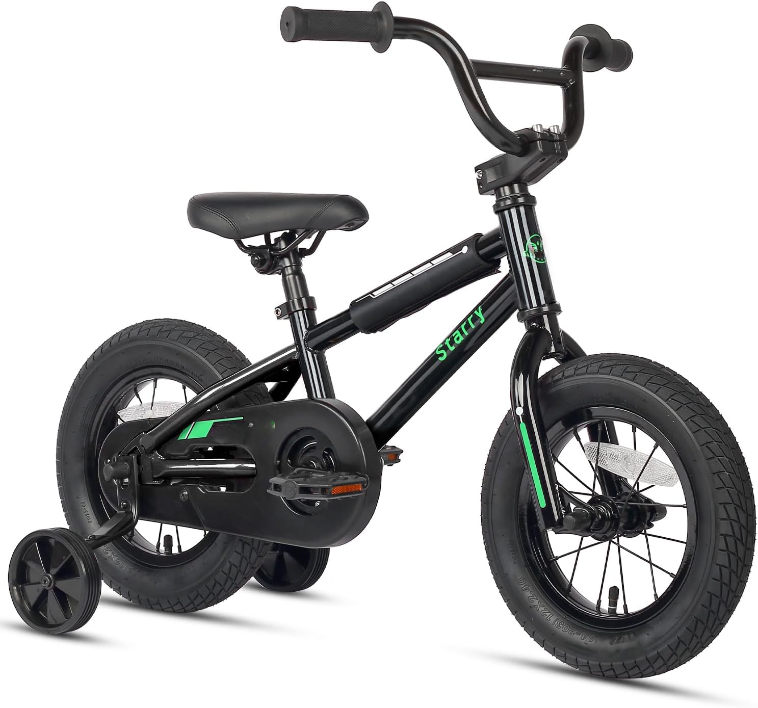 Kids Bike 12-18 Inch | BMX Style Bicycle with Training Wheels, Adjustable Seat & Coaster Brake for Boys & Girls