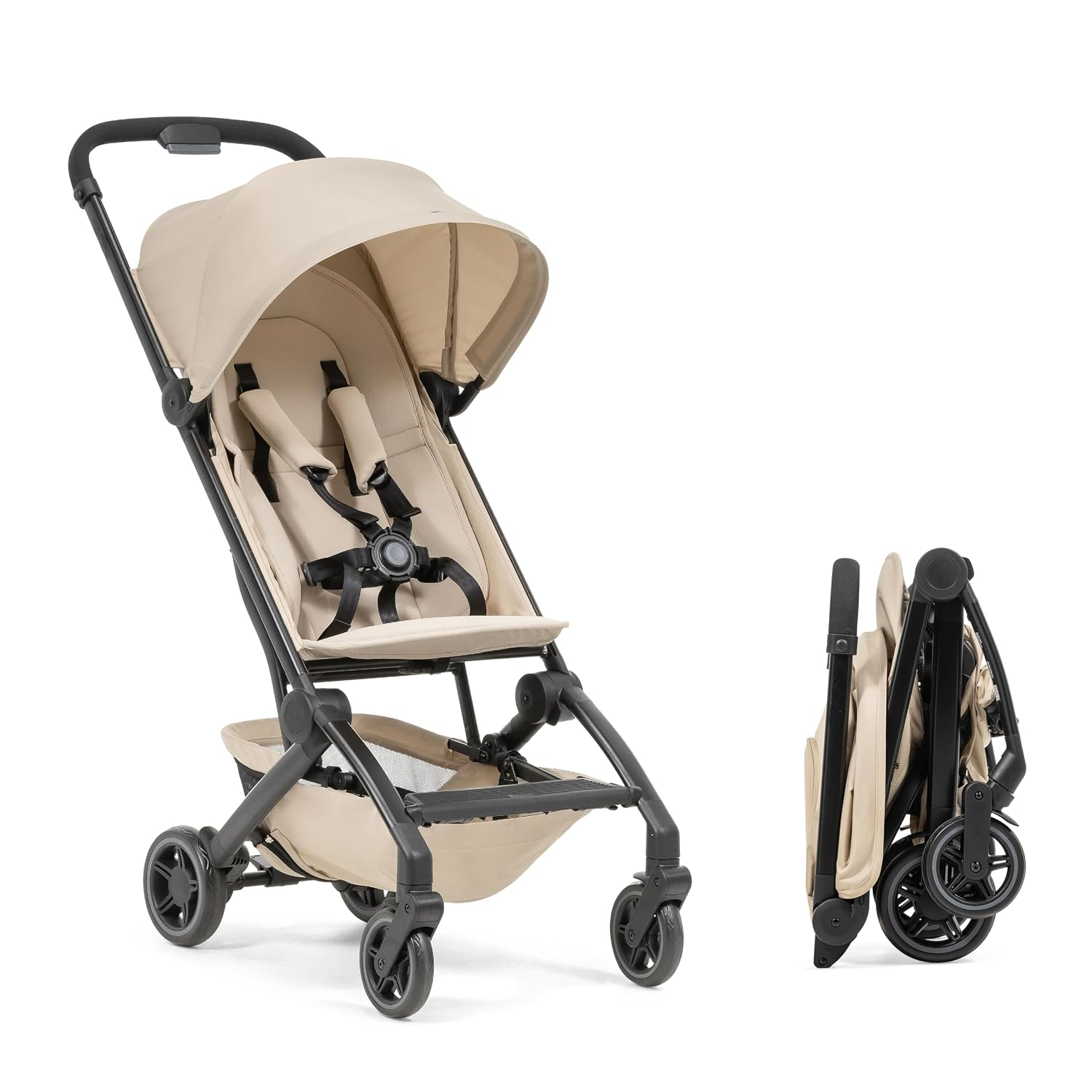 NLFZEK Ultra-Lightweight Travel Stroller | Compact Fold, 5-Point Harness & UPF 50+ Canopy