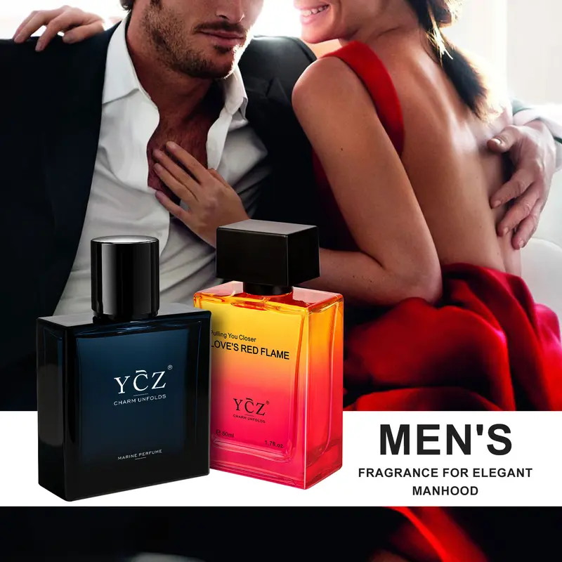 YCZ Fragrance Duo Set – Marine & Passionate Love | 2 Signature Scents, Endless Possibilities