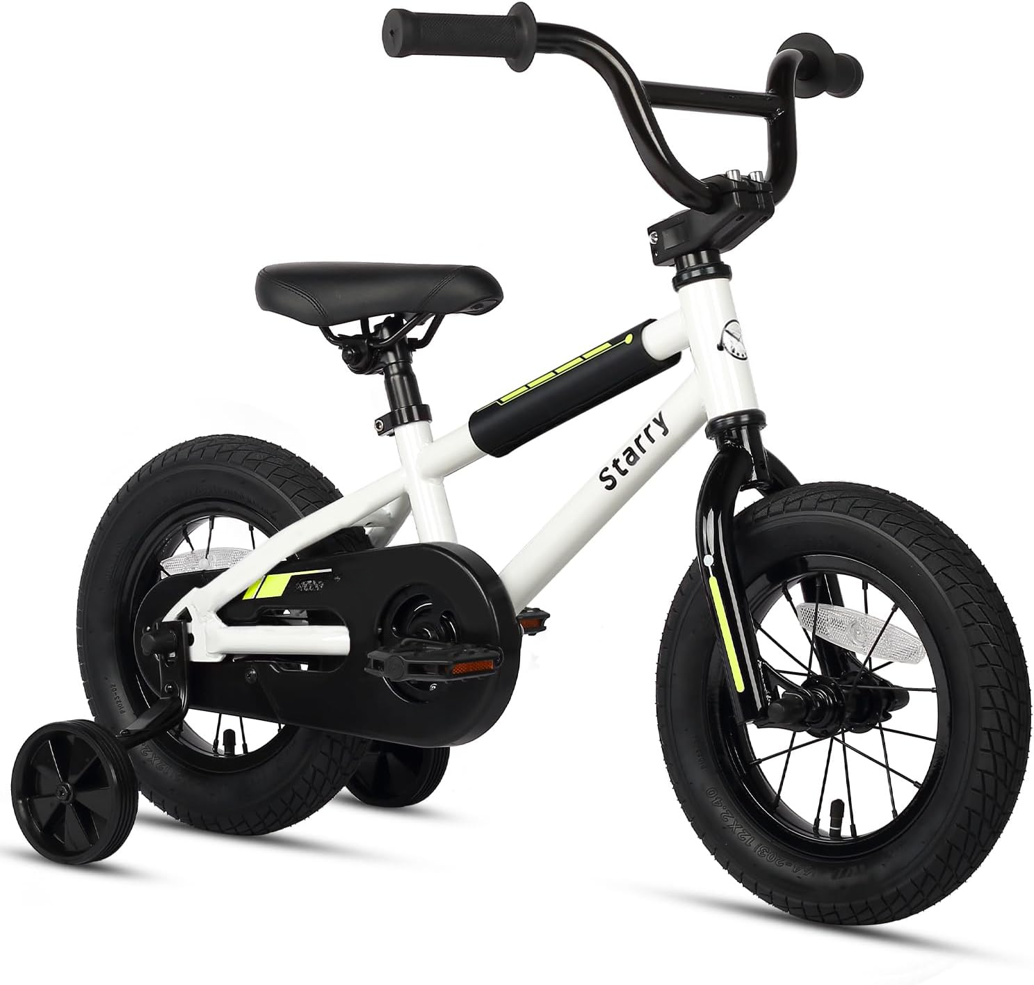 Kids Bike 12-18 Inch | BMX Style Bicycle with Training Wheels, Adjustable Seat & Coaster Brake for Boys & Girls