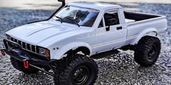 ARRIS 1/16 RC Rock Crawler 4x4 Off Road Truck  All Terrain RC Pickup for Adults (RTR, White) Rc Model Car Rc Cars