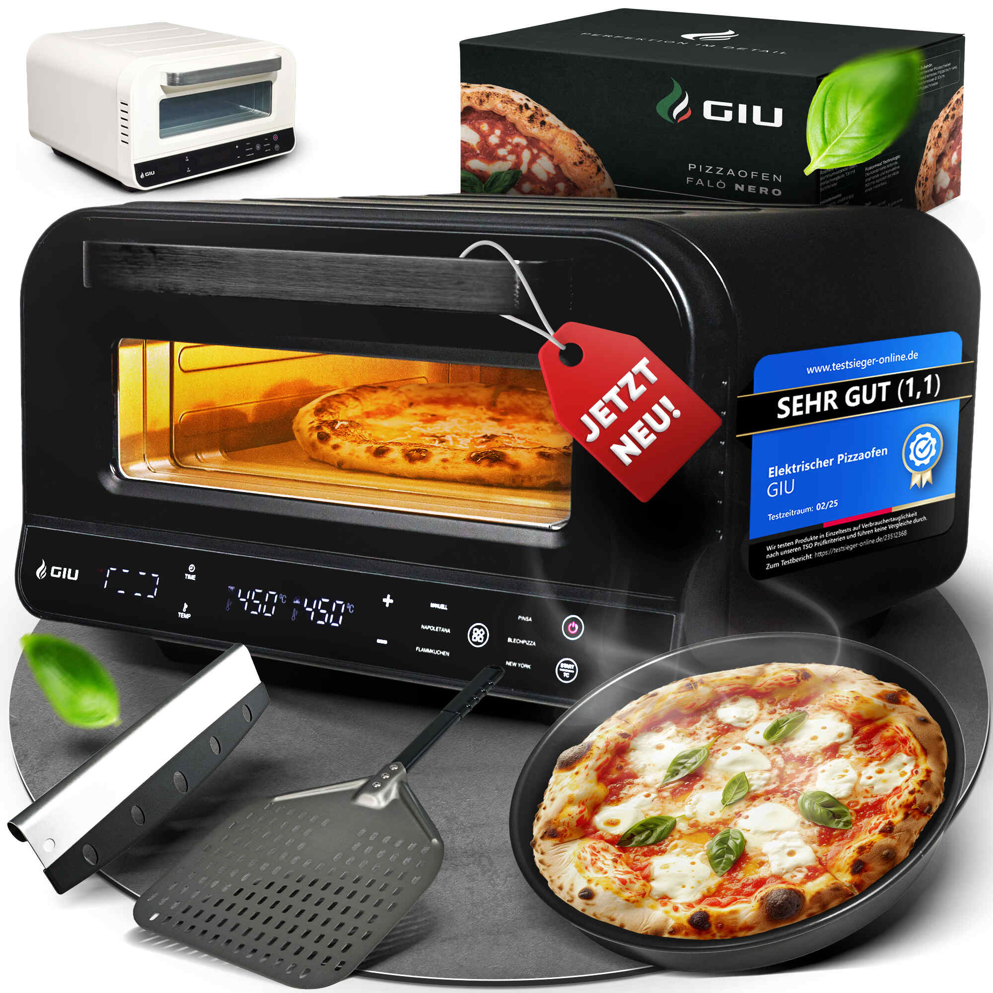GIU Electric Pizza Oven - for Neapolitan pizza